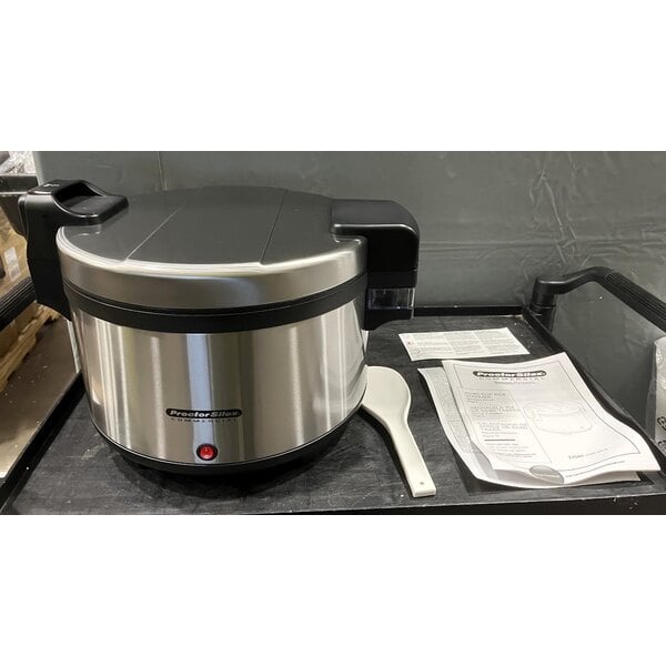 Scratch and Dent Proctor Silex 37580 60 Cup Electric Rice Warmer - 120V, 103W