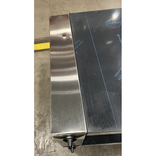 Scratch and Dent Nemco 6302-2 2-Shelf Stainless Steel Heated To-Go Shelf - 120V, 700W