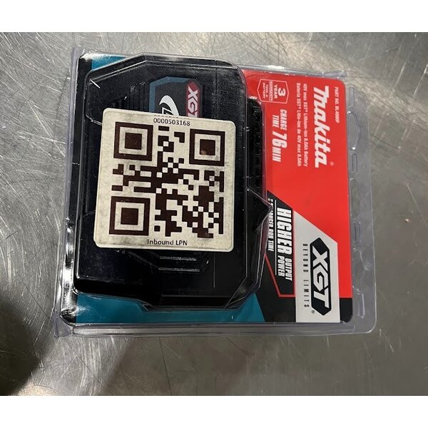 Scratch and Dent Makita BL4080F 40V Max XGT Lithium-Ion 8.0 Ah Battery