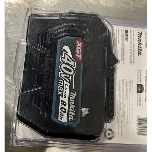 Scratch and Dent Makita BL4080F 40V Max XGT Lithium-Ion 8.0 Ah Battery