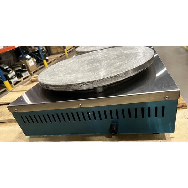 Scratch and Dent Carnival King CM16DBL 16" Dual Steel Crepe Maker - 208/240V