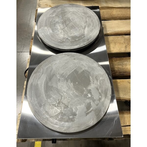 Scratch and Dent Carnival King CM16DBL 16" Dual Steel Crepe Maker - 208/240V