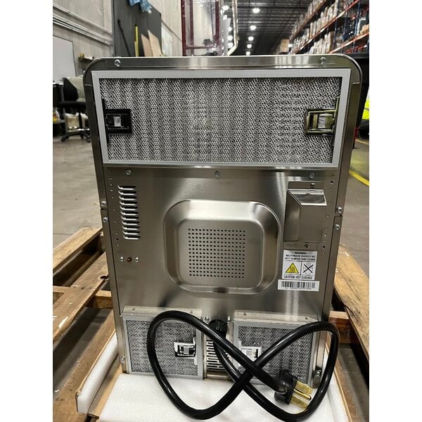 Scratch and Dent Solwave G1-RCO-H Countertop Stainless Steel Rapid Cook Ventless Oven with Programmable Touchscreen Controls - 208/240V