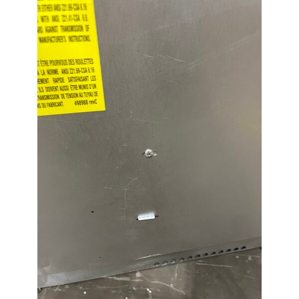 Scratch and Dent Vulcan 36S-6BP Endurance 6 Burner 36" Liquid Propane Range with Standard Oven Base - 215,000 BTU