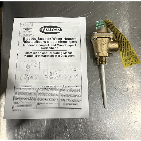 Scratch and Dent Hatco C-36 Compact Booster Water Heater - 208V, 3 Phase, 36 kW