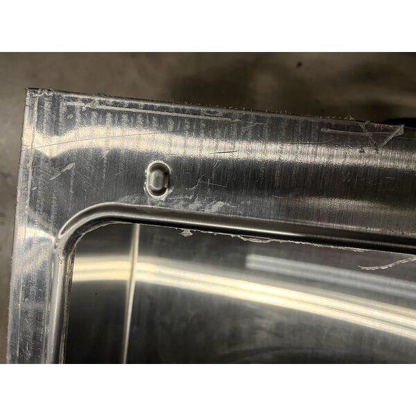 Scratch and Dent Eagle Group AWT3 Liquid Propane Three Pan Water Bath Steam Table - Sealed Well