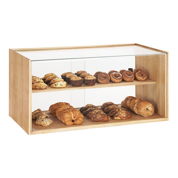 Scratch and Dent Cal-Mil Camden 36" x 20" x 18" 2-Tier Bakery Display Case 22914-115