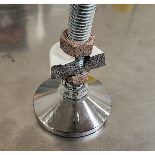 Scratch and Dent Estella SM100 100 Qt. / 140 lb. Two-Speed Spiral Dough Mixer - 220V, 3 Phase, 8 1/2 HP