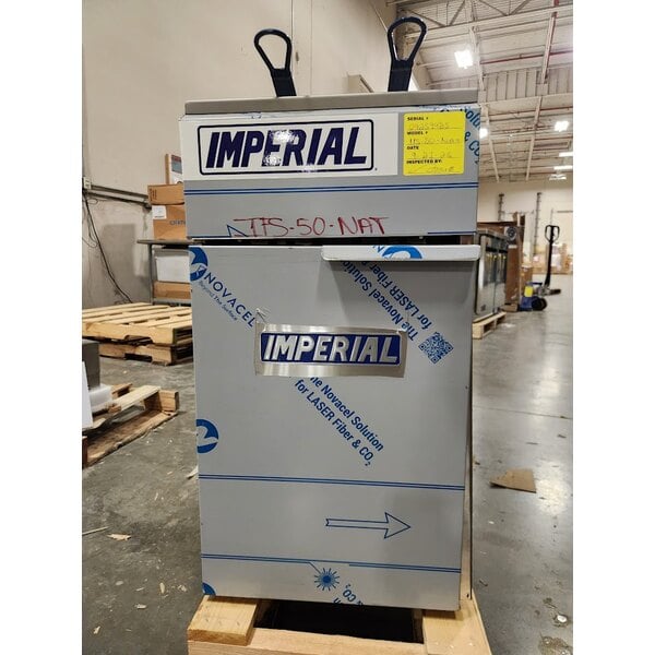 Scratch and Dent Imperial Range IFS-50NG Natural Gas 50 lb. Tube Fired Fryer - 140,000 BTU