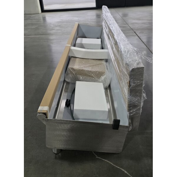 Scratch and Dent Regency Wall-Mounted 72" x 17 1/2" Hand Sink for (3) 8" Center Faucets