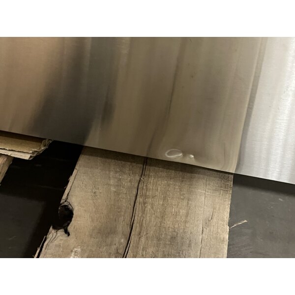 Scratch and Dent Avantco SS-WT-60R-HC 60" Two Door Worktop Refrigerator with 3 1/2" Backsplash