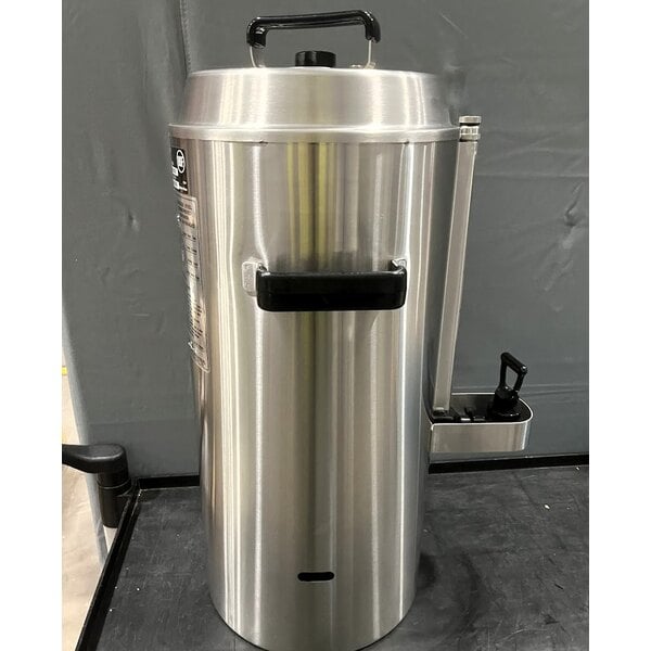 Scratch and Dent Fetco TPD-30 Luxus Stainless Steel 3 Gallon Coffee Dispenser