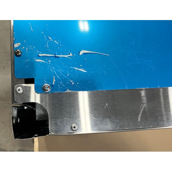 Scratch and Dent Avantco STE-2S Two Pan Open Well Electric Steam Table with Undershelf - 120V, 1000W