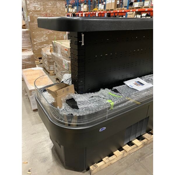 Scratch and Dent Federal Industries EIMSS84SC-3 Elements 84" Refrigerated Self-Serve Island Air Curtain Merchandiser