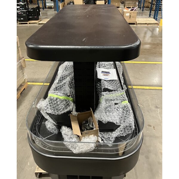 Scratch and Dent Federal Industries EIMSS84SC-3 Elements 84" Refrigerated Self-Serve Island Air Curtain Merchandiser