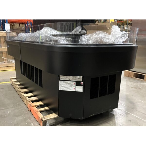 Scratch and Dent Federal Industries EIMSS84SC-3 Elements 84" Refrigerated Self-Serve Island Air Curtain Merchandiser