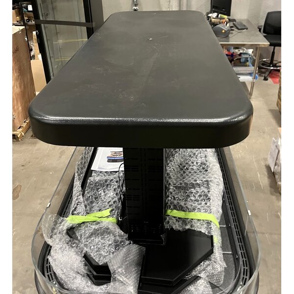 Scratch and Dent Federal Industries EIMSS84SC-3 Elements 84" Refrigerated Self-Serve Island Air Curtain Merchandiser