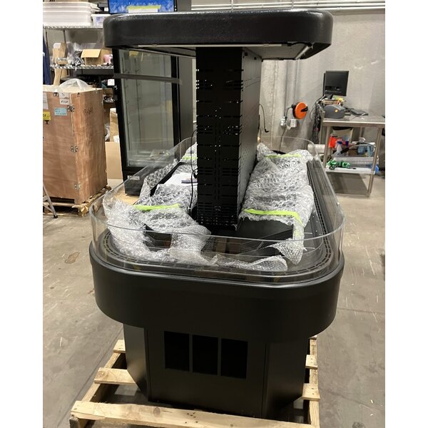 Scratch and Dent Federal Industries EIMSS84SC-3 Elements 84" Refrigerated Self-Serve Island Air Curtain Merchandiser