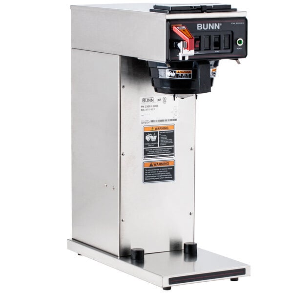 Scratch and Dent Bunn 23001.0006 CWTF15-APS Automatic Airpot Coffee Brewer with Hot Water Faucet - 120V