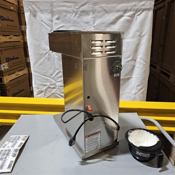 Scratch and Dent Bunn 23001.0006 CWTF15-APS Automatic Airpot Coffee Brewer with Hot Water Faucet - 120V