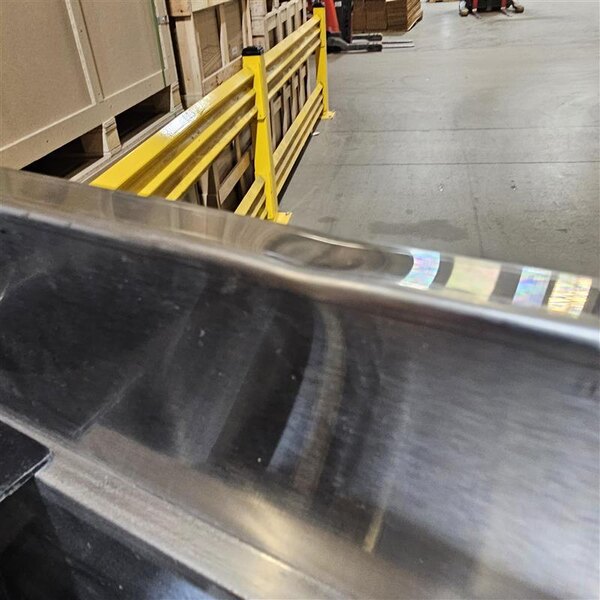 Scratch and Dent Regency 18" x 24" Underbar Ice Bin - 77 lb.