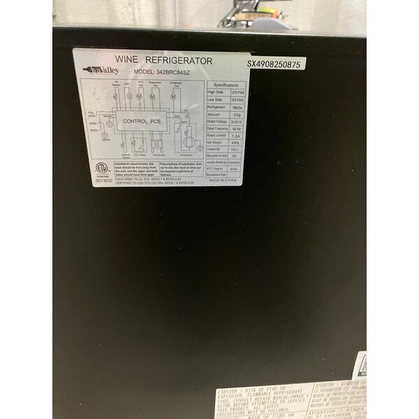 Scratch and Dent AvaValley BRC-84-SZ Full Glass Door Beverage Cooler