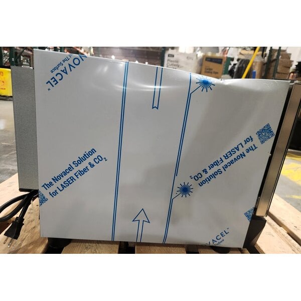 Scratch and Dent Cooking Performance Group COH-T3-A Electric Thermostatic Countertop 3 Tray Half Size Convection Oven with Moisture Injection - 120V, 1650W