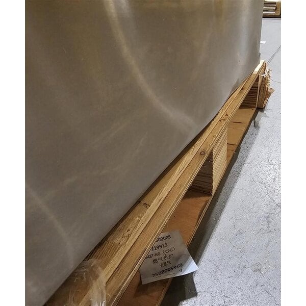 Scratch and Dent Cooking Performance Group GT-CPG-48-NL 48" Gas Countertop Griddle with Flame Failure Protection and Thermostatic Controls - 120,000 BTU