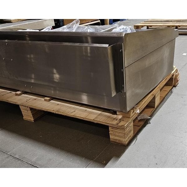 Scratch and Dent Cooking Performance Group GT-CPG-48-NL 48" Gas Countertop Griddle with Flame Failure Protection and Thermostatic Controls - 120,000 BTU