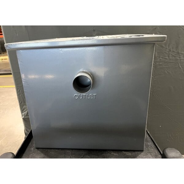 Scratch and Dent Regency 30 lb. 15 GPM Grease Trap with 2" Non-Threaded Connections