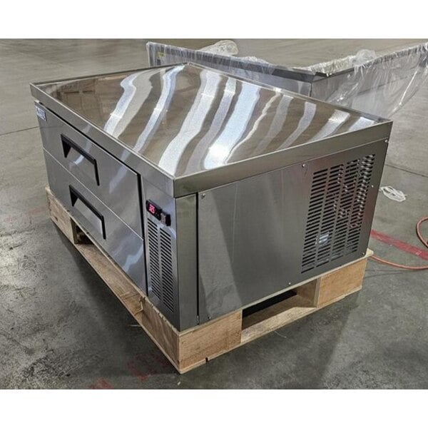 Scratch and Dent Avantco CBE-48-HC 48" 2 Drawer Refrigerated Chef Base