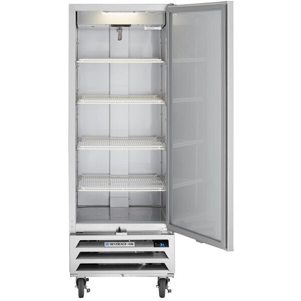 Scratch and Dent Beverage-Air FB12HC-1S 24" Vista Series One Section Solid Door Reach-In Freezer - 12 cu. ft.