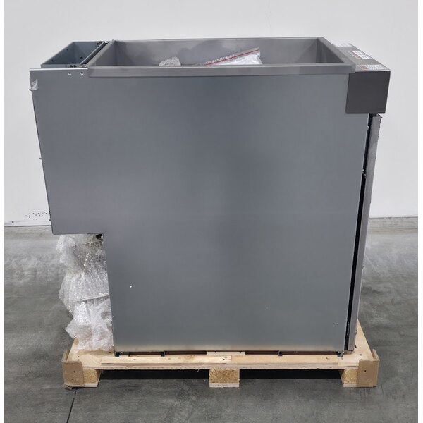 Scratch and Dent Vulcan LG400-1 45-50 lb. Natural Gas Floor Fryer - 120,000 BTU