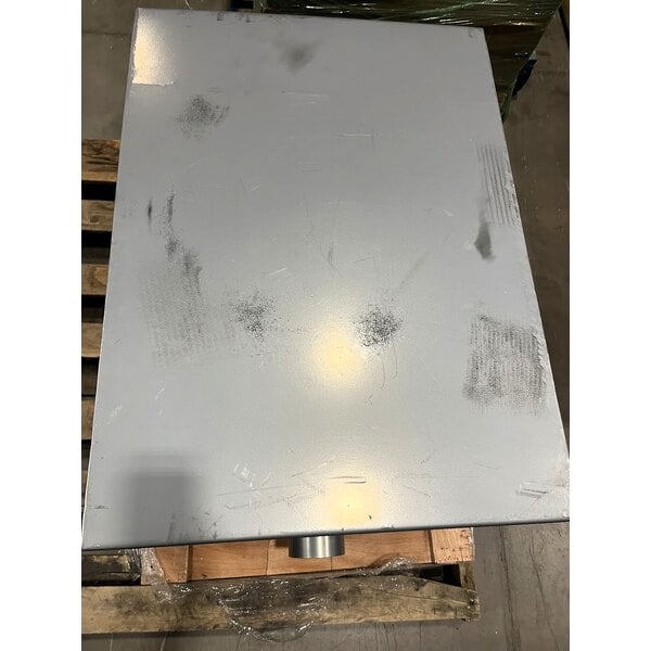 Scratch and Dent Regency 100 lb. 50 GPM Grease Trap with 4" Non-Threaded Connections