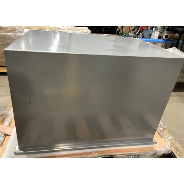Scratch and Dent Regency 100 lb. 50 GPM Grease Trap with 4" Non-Threaded Connections