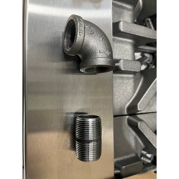 Scratch and Dent Garland G60-10RR Natural Gas 10 Burner 60" Range with Two Standard Ovens - 406,000 BTU