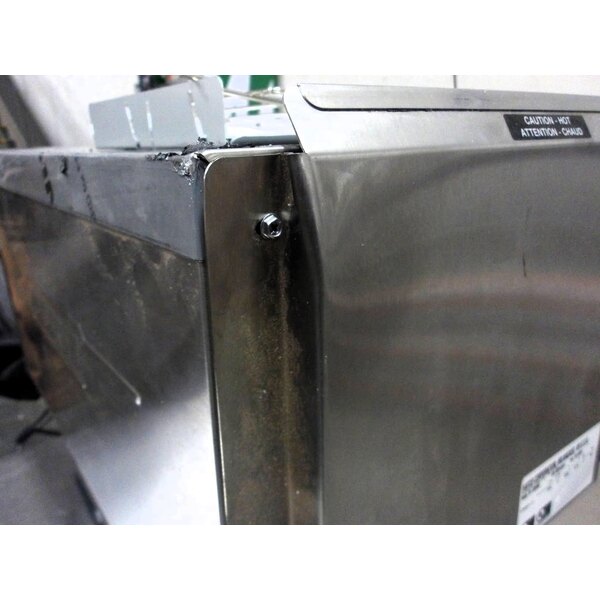 Scratch and Dent Hatco TQ-800HBA Toast Qwik One Side Conveyor Toaster - 3" Opening, 208V