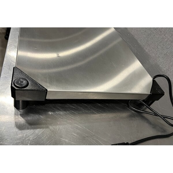 Scratch and Dent Metro Super Erecta Hot HS1824 18" x 24" Stainless Steel Heated Shelf - 120V, 200W