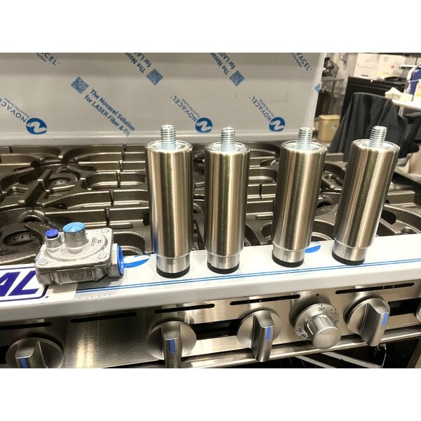 Scratch and Dent Imperial Range Pro Series IR-10 60" Natural Gas 10 Burner Range with 2 Standard Ovens - 390,000 BTU