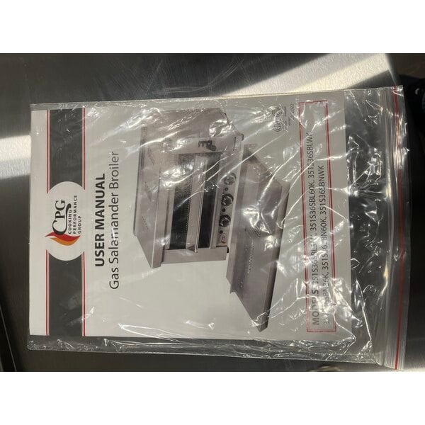 Scratch and Dent Cooking Performance Group S-36-SB-N 34" Natural Gas Infrared Salamander Broiler - 36,000 BTU