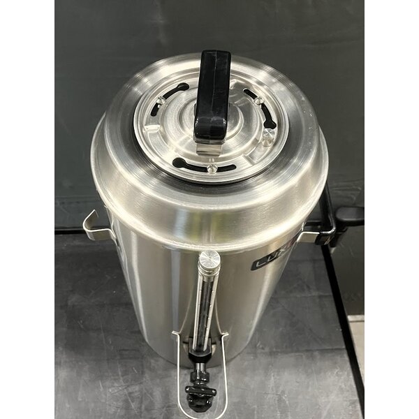 Scratch and Dent Fetco TPD-30 Luxus Stainless Steel 3 Gallon Coffee Dispenser