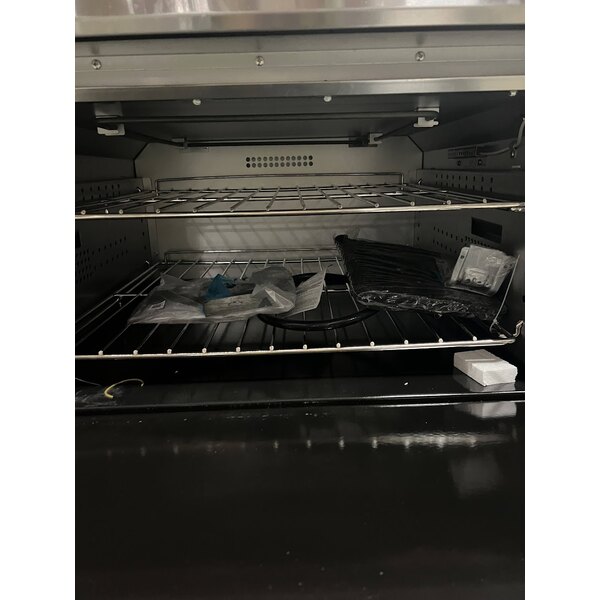 Scratch and Dent Cooking Performance Group ER36-208-3 36" 6-Burner Electric Range with Standard Oven - 208V, 3 Phase