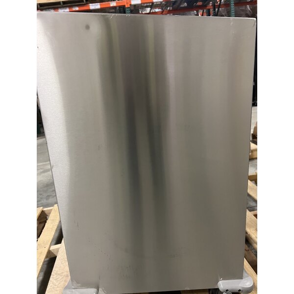 Scratch and Dent ServIt 32" Stainless Steel Flatware / Tray Cart with 8 Pan Capacity TSC-32