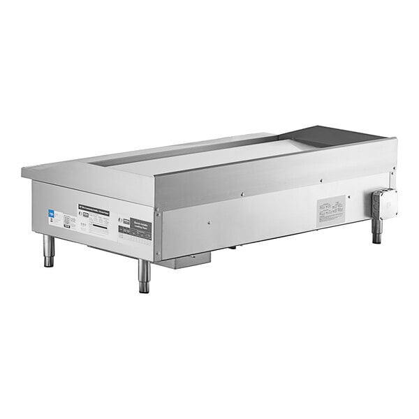 Scratch and Dent Cooking Performance Group G-CPG-48-M 48" Electric Countertop Griddle - 12,000W / 16,000W, 208 / 240V