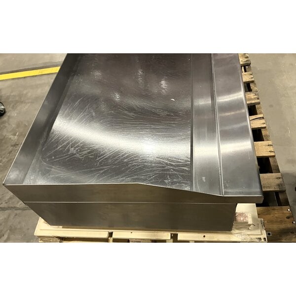 Scratch and Dent Cooking Performance Group G-CPG-48-M 48" Electric Countertop Griddle - 12,000W / 16,000W, 208 / 240V