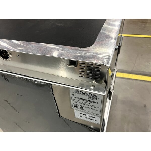 Scratch and Dent Cres Cor H-339-1813C Insulated Aluminum Half Height Holding Cabinet - 120V, 900W