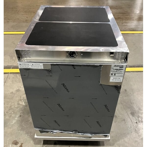 Scratch and Dent Cres Cor H-339-1813C Insulated Aluminum Half Height Holding Cabinet - 120V, 900W