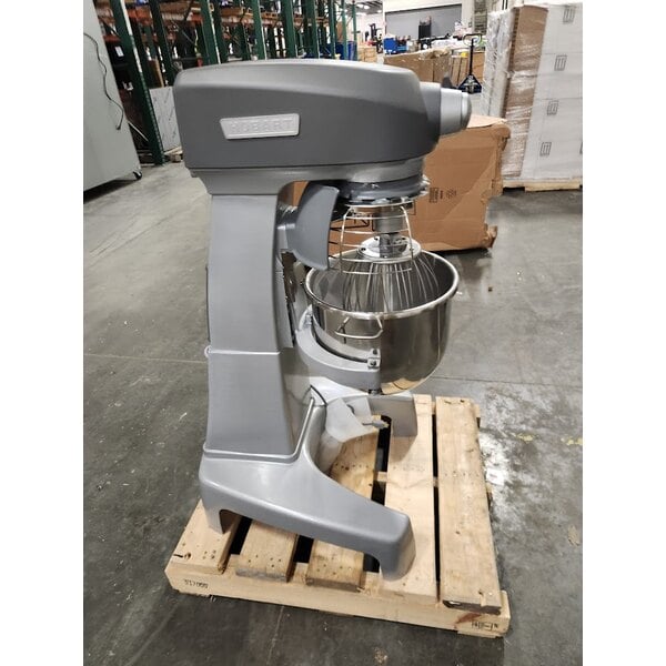 Scratch and Dent Hobart Legacy+ HL200-10STD 20 Qt. Planetary Floor Mixer with Guard & Standard Accessories - 120V, 1/2 hp