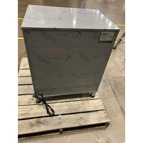 Scratch and Dent ServIt WDSFS-D3 Triple Freestanding Drawer Warmer with Digital Controls - 1350W, 120V