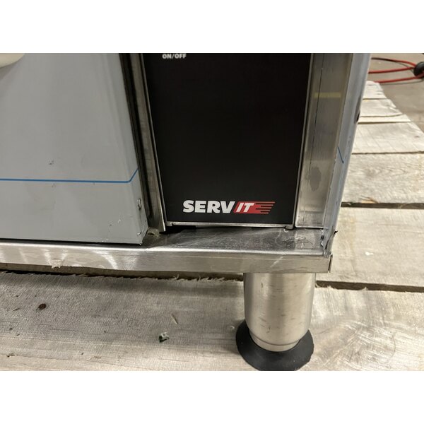 Scratch and Dent ServIt WDSFS-D3 Triple Freestanding Drawer Warmer with Digital Controls - 1350W, 120V